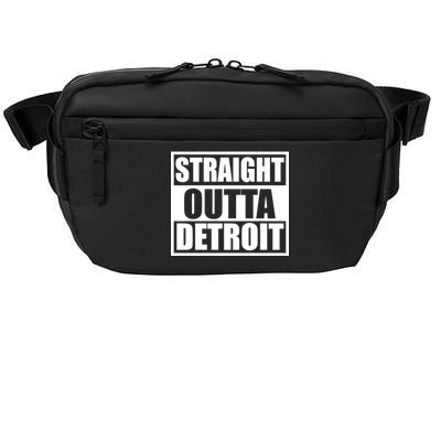 Striaght Outta Detroit Michigan Crossbody Pack