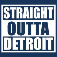 Striaght Outta Detroit Michigan Cool Comfort Performance Bucket Hat