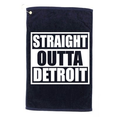 Striaght Outta Detroit Michigan Golf Towel