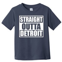 Striaght Outta Detroit Michigan Toddler T-Shirt