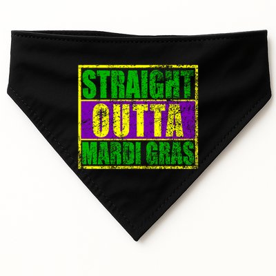 Striaght Outta Mardi Gras New Orleans Party USA-Made Doggie Bandana
