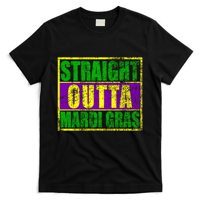 Striaght Outta Mardi Gras New Orleans Party T-Shirt