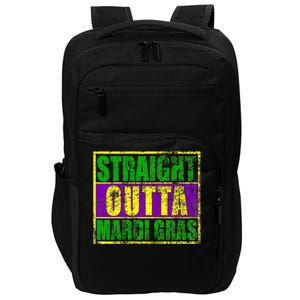 Striaght Outta Mardi Gras New Orleans Party Impact Tech Backpack