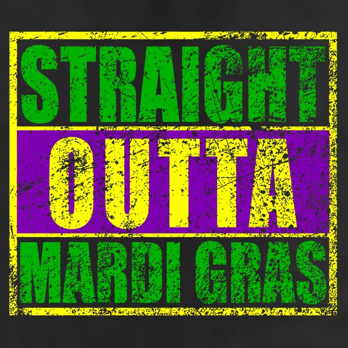 Striaght Outta Mardi Gras New Orleans Party 11oz C Handle Ceramic Mug