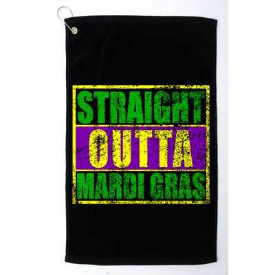 Striaght Outta Mardi Gras New Orleans Party Golf Towel