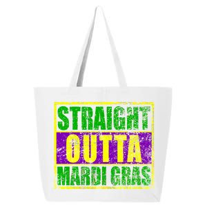 Striaght Outta Mardi Gras New Orleans Party 25L Jumbo Tote