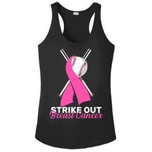 Strike Out Breast Cancer Ladies PosiCharge Competitor Racerback Tank