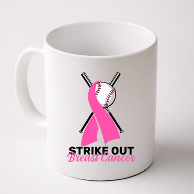 Strike Out Breast Cancer Coffee Mug