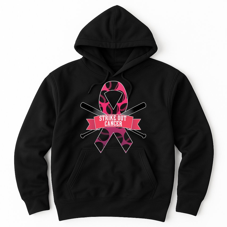 Strike Out Cancer Hoodie