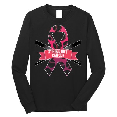 Strike Out Cancer Long Sleeve Shirt