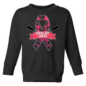 Strike Out Cancer Toddler Sweatshirt