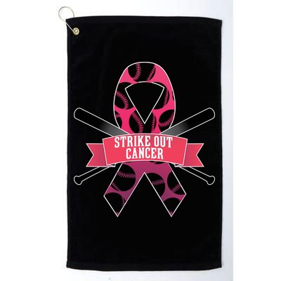 Strike Out Cancer Golf Towel