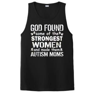 Strong Autism Mom Quote PosiCharge Competitor Tank