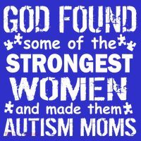 Strong Autism Mom Quote 16 in Basic Backpack