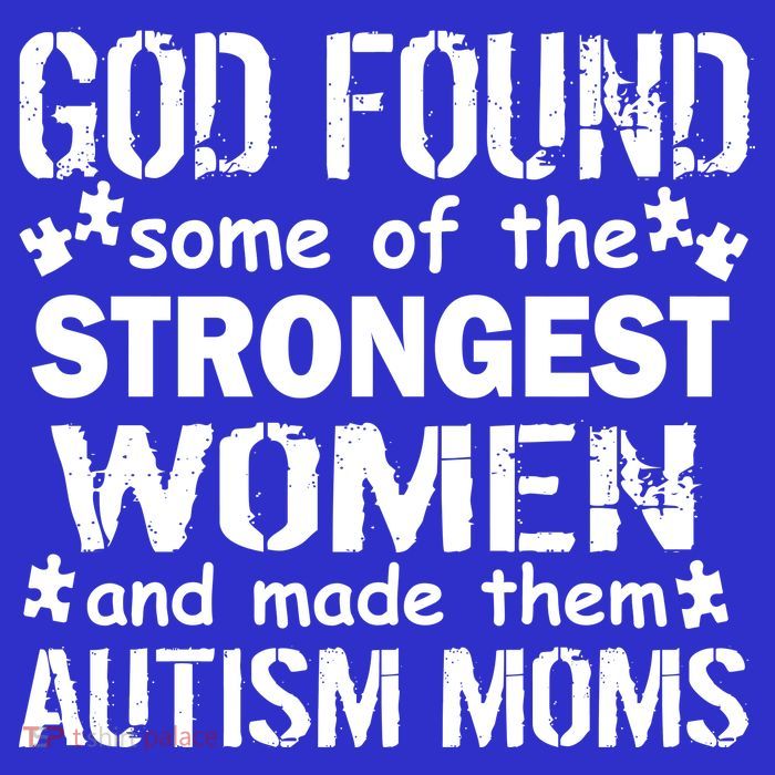 Strong Autism Mom Quote 16 in Basic Backpack