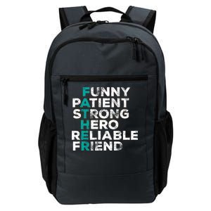 Strong Father Meaning Daily Commute Backpack