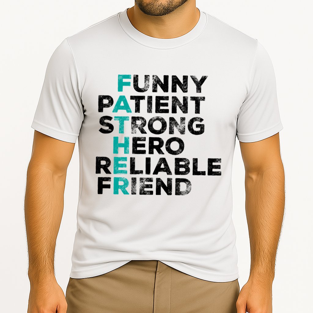 Strong Father Meaning Performance Shirt