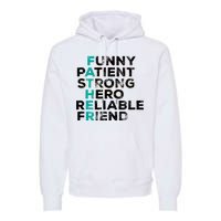 Strong Father Meaning Premium Hoodie