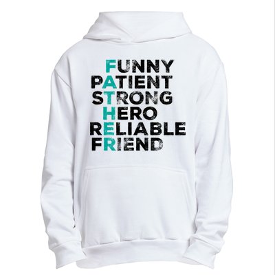 Strong Father Meaning Urban Pullover Hoodie