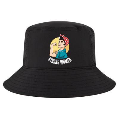 Strong Female Cool Comfort Performance Bucket Hat