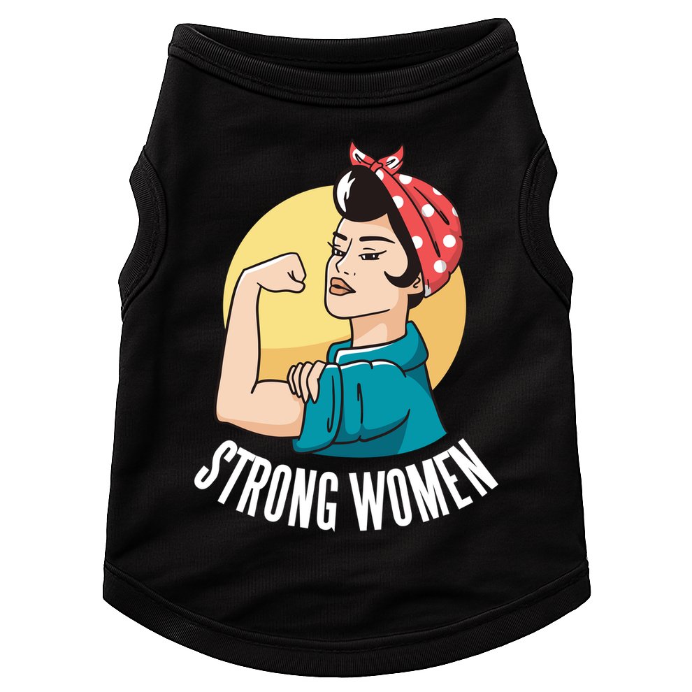Strong Female Doggie Tank