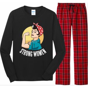 Strong Female Long Sleeve Pajama Set