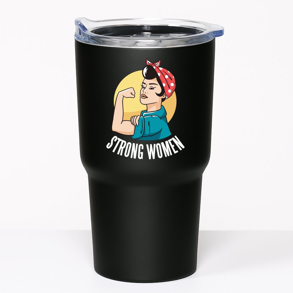 Strong Female Tumbler