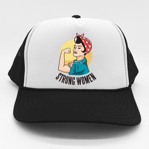 Strong Female Trucker Hat