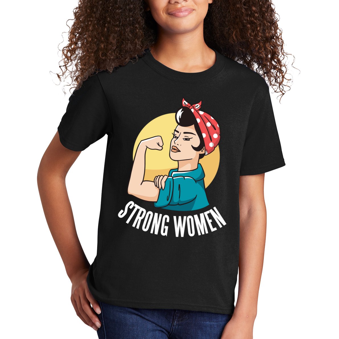 Strong Female Kids T-Shirt