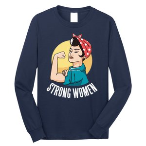 Strong Female Long Sleeve Shirt