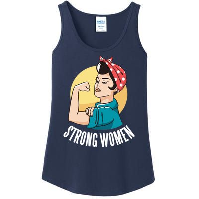 Strong Female Ladies Essential Tank