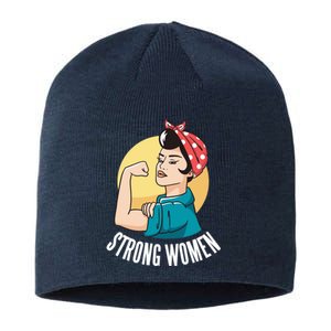 Strong Female Sustainable Beanie