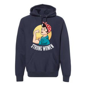 Strong Female Premium Hoodie