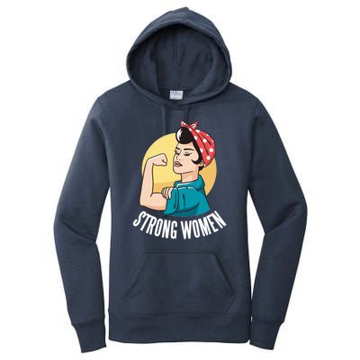 Strong Female Women's Pullover Hoodie