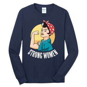 Strong Female Tall Long Sleeve T-Shirt