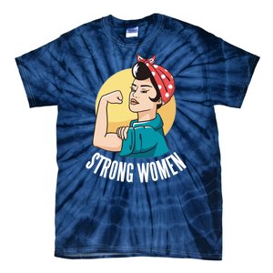 Strong Female Tie-Dye T-Shirt