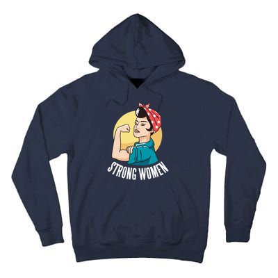 Strong Female Tall Hoodie