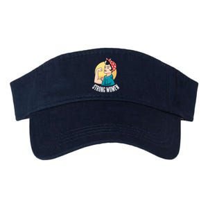 Strong Female Valucap Bio-Washed Visor