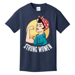 Strong Female Kids T-Shirt