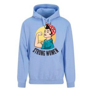 Strong Female Unisex Surf Hoodie