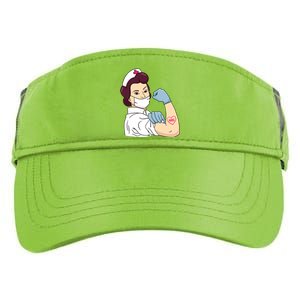 Strong Female Nurse Adult Drive Performance Visor