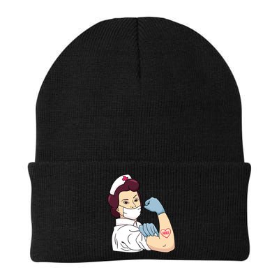 Strong Female Nurse Beanie