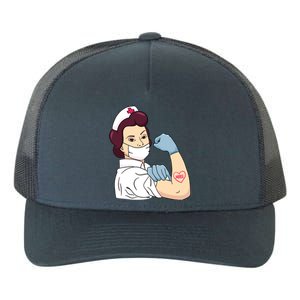 Strong Female Nurse Yupoong Adult 5-Panel Trucker Hat