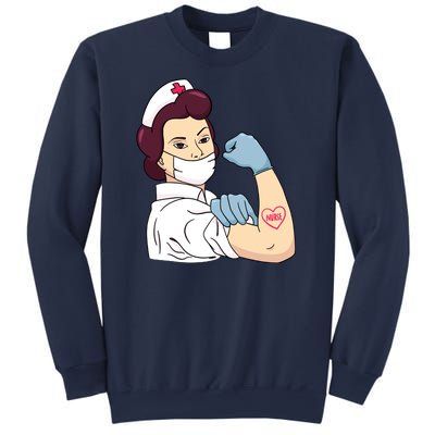 Strong Female Nurse Sweatshirt