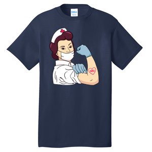 Strong Female Nurse Tall T-Shirt