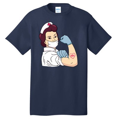 Strong Female Nurse Tall T-Shirt