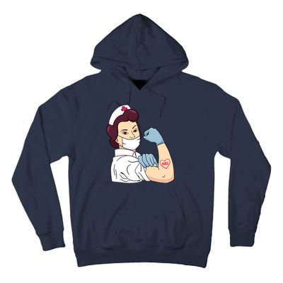 Strong Female Nurse Tall Hoodie