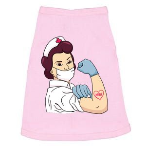 Strong Female Nurse Doggie Tank