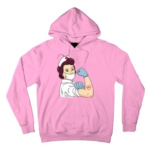 Strong Female Nurse Hoodie