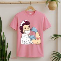 Strong Female Nurse T-Shirt